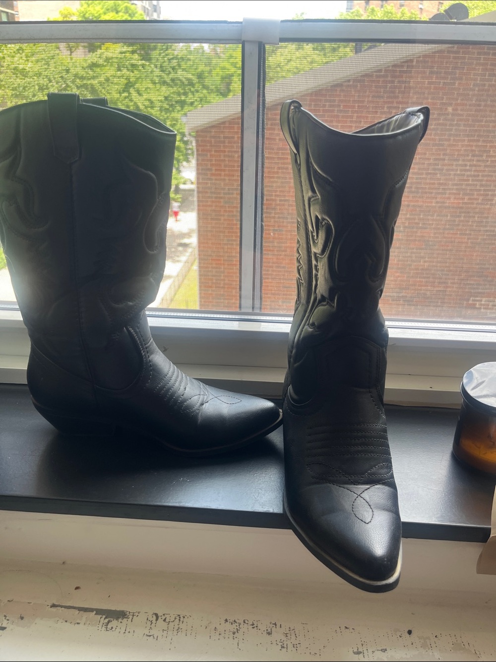 Soda Black Women’s Western Cowboy Boots